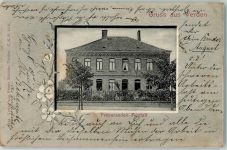 W2810 Verden (Aller) Präparanden-Anstalt Holzrahmen 1903