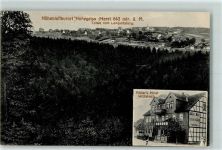 38700 W3389 Hohegeiß - Müllers Hotel Wolfsbach Totale vom Lampertsberg