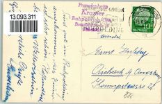 83324 W8222 Ruhpolding - Fremdenheim Kramer Ort durch Stempel
