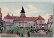 24340 W2330 Eckernförde - Alters- und Invalidenheim Hinterfront des Gebäudes AK