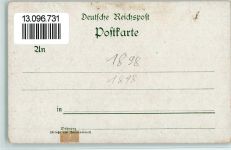 10 Deutsche Trachten der Gegenwart Nr. 6 , Litho Serie 1900 Gebrauchsspuren