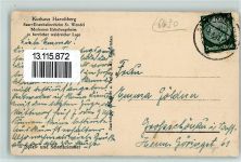 W6690 St. Wendel , Saar Kurhaus Harschberg - Eisenbahnerheim - Billardzimmer AK Billard 1941