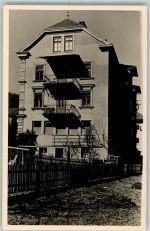 6020 Innsbruck Foto AK Wohnhaus Ort lt. Stempel