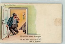 Humor Trinker AK HGL Gebrauchsspuren