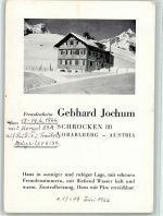 6888 Schröcken - Haus Gebhard Jochum Winter