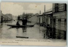 94600 Choisy-le-Roi - Inondations de Janvier 1910 La Rue Mirabeau Hochwasser