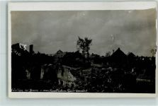 Ypres Ypern / Ieper Foto AK Vom feindlichen Feuer zerstört