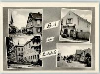 97511 W8722 Lülsfeld - Pfarrkirche Pfarrhaus Lebensmittel Lindner Haushaltungsschule Kloster Maria Schnee Hauptstraße