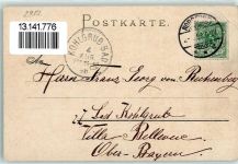 26548 W2982 Norderney 1898 Gebrauchsspuren Windmühle Napoleonschanze sign Künstlerkarte