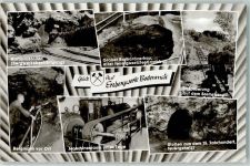 94249 W8373 Bodenmais - Erzbergwerk Silberberg Barbarastollen Bergmann Maschinenraum