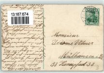 79539 W7850 Lörrach 1911 - Schützenhaus Kirche