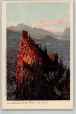 Arco Künstlerkarte Nr. 1362 Sonnenaufgang AK Zieher Ottmar 1899 Lithographie