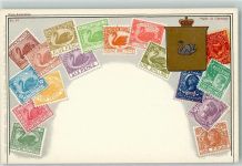 Briefmarken West-Australien Briefmarken Collage