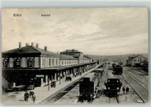 36179 W6440 Bebra 1914 - Bahnhof Bahnanlage Güterzug Rangierlok