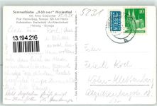 57577 W5231 Marienthal , Westerw - Gasthaus Hähner Fachwerkhäuser