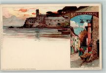 Sestrilevante Velten Künstlerkarte 214 AK Top Erhaltung Wielandt, M. Lithographie