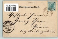 4072 Annaberg 1901 - Josefsberg - Partie bei der Kirche AK