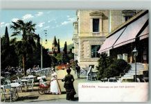 Opatija Abbazia - Cafe Quarnero Kinderwagen