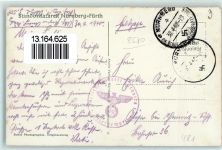 W8500 Nürnberg Standort Lazarett und Feldpoststempel AK Lazarett WK II 1940 Foto AK