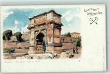00100 Roma - Triumphbogen des Titus Ackermanns Schlüsselgarn 16