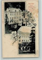 56130 W5427 Bad Ems 1906 - Hotel Schützenhof AK