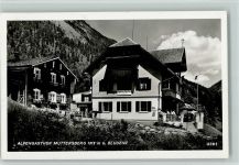 6700 Bludenz 1938 Foto AK Alpengasthof Muttersberg , Photo Risch-Lau 3783 , gute Erhaltung AK