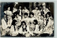 94032 W8390 Passau 1908 - Schauspielgruppe Bühnenbild
