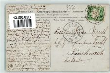 94032 W8390 Passau 1908 - Schauspielgruppe Bühnenbild