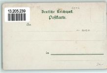 32457 W4952 Porta Westfalica 1898 Lithographie Gruss aus - Teachten, Wappen AK