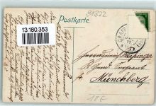 91322 W8554 Gräfenberg , Oberfr 1911 - Pinsel Wappen