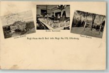 W7600 Offenburg Regiment Haus der 9. Bad. Infantr. Regimentas Nr. 170 Regiment 1913