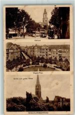 10115 W1000 Friedenau - Rathaus Bus Wagner-Platz Kirche zum guten Hirten