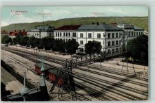 79539 W7850 Lörrach - Post Amtsgericht Volksschule Bahnhof
