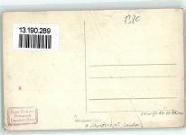 94405 W8380 Landau a d Isar Gebrauchsspuren Schornsteinfeger -Einer für alle,alle für Einen- Ort handschriftlich
