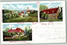 02681 O8601 Crostau 1903 - Schloss Gasthaus P. Thomas