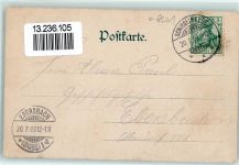 02681 O8601 Crostau 1903 - Schloss Gasthaus P. Thomas