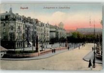 95444 W8580 Bayreuth 1918 - Ludwigsbrücke Luitpoldplatz Denkmal