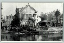 90402 W8500 Nürnberg 1909 - Hochwasser-Katastrophe 4.-6.2.1909 Kleinweidenmühle
