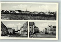 84539 W8261 Ampfing - Marktplatz Ortsansichten 3-Bildaufnahme