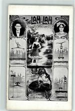 Jugendstil The Lam-Lam Frosch Akrobatik Artist