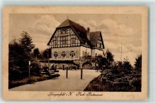 08485 O9802 Lengenfeld , Vogtl - Park-Restaurant Bahnpoststempel