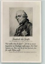 Spruch AK Adel Friedrich der Große 1934