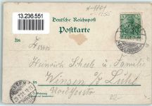 15569 O1255 Woltersdorf b Erkner 1901 Gebrauchsspuren Woltersdorfer Schleuse Cafe Ruhwald Inh. H. Palm Seerose Lithographie