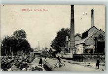60110 Meru 1911 - la Rue de Usines Fahrrad