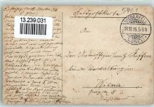 56332 W5401 Niederfell , Mosel 1916 Gebrauchsspuren Wohnhaus Ort lt. Stempel Privatfoto-AK