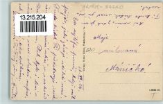 09496 O9341 Reitzenhain , Erzgeb 1924 - Winter - Bahnhofstraße, Skiläufer
