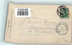 68159 W6800 Mannheim 1902 Prägedruck Schillerplatz Schillerdenkmal