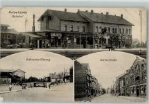 59439 W4755 Holzwickede 1916 - Bahnhof Bahnunterführung Kaiserstraße