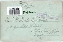 67210 Obernai Oberehnheim 1914 Lithographie / Mondschein