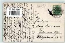 98693 O6300 Ilmenau , Thür 1915 Gebrauchsspuren Goethestraße Kind